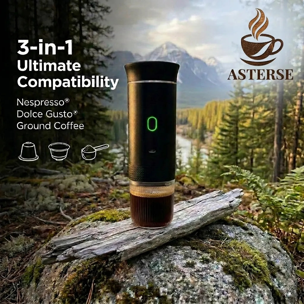 Asterse™ Portable Espresso Machine