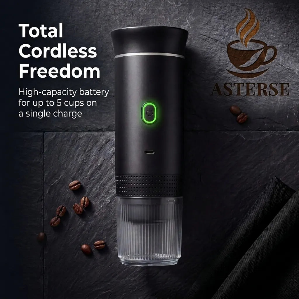 Asterse™ Portable Espresso Machine